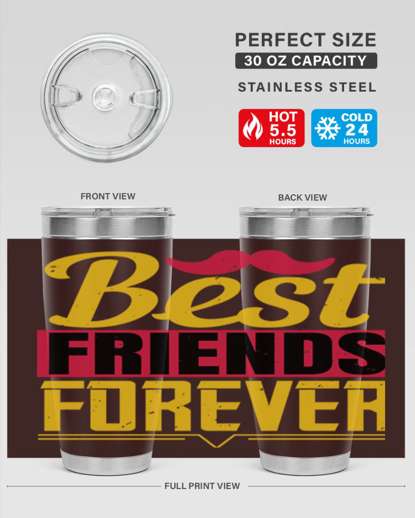 best friends forever 133#- fathers day- Tumbler