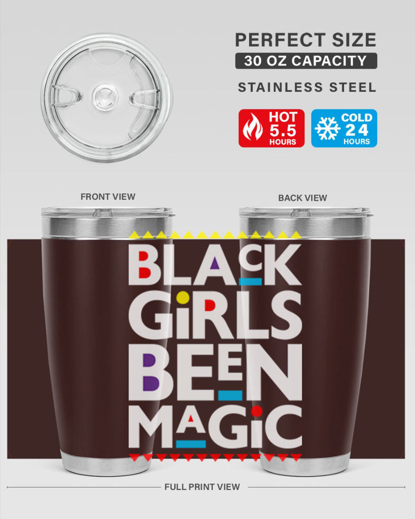 black girls been magic 243#- black words phrases- Cotton Tank