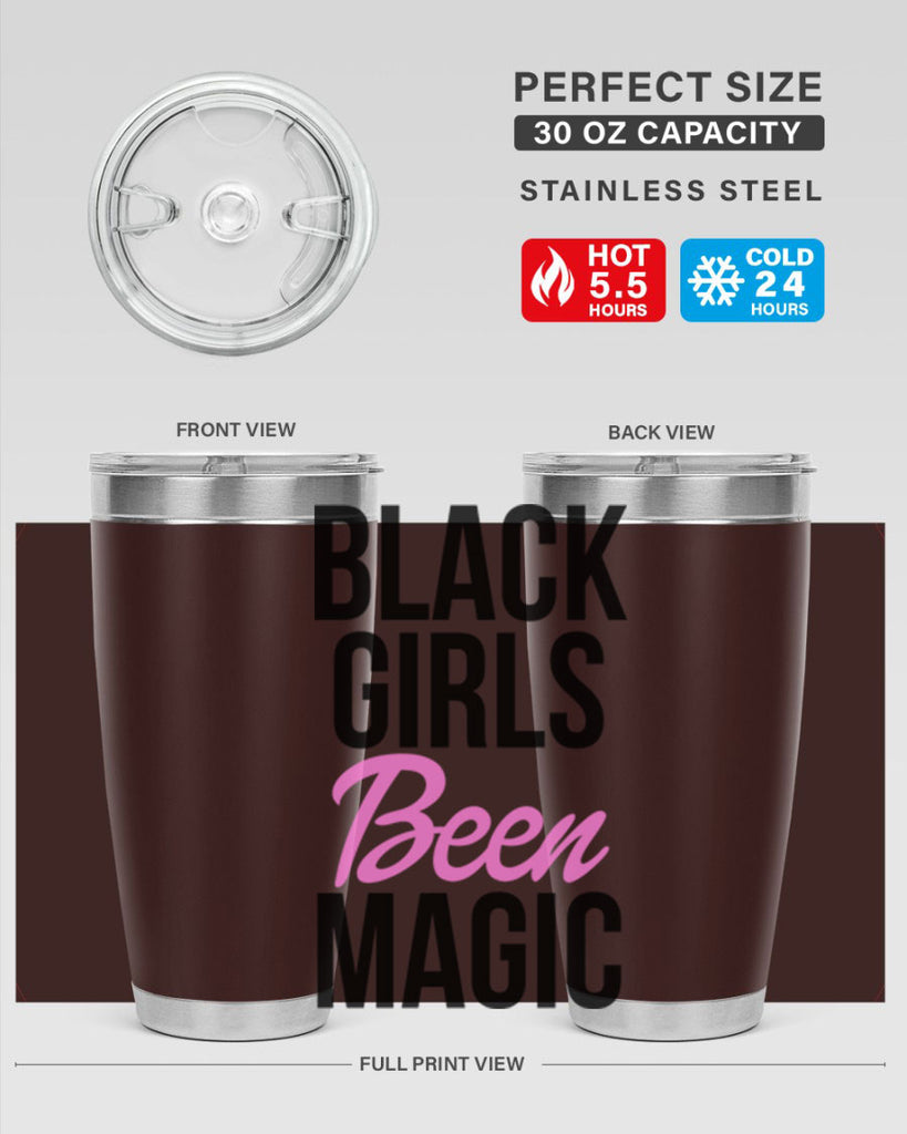 black girls been magic 244#- black words phrases- Cotton Tank