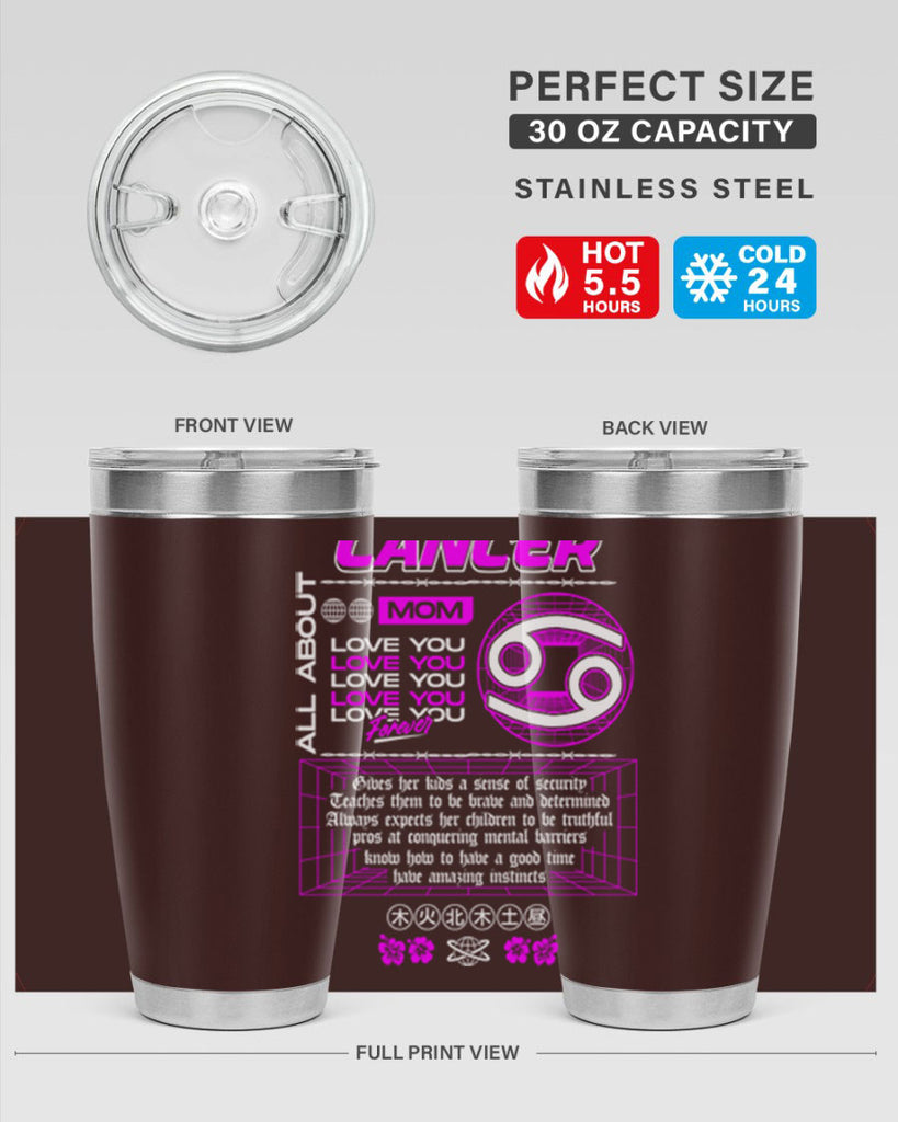 cancer 176#- zodiac- Tumbler