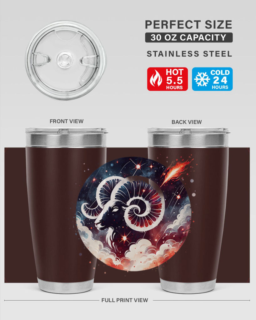 capricorn 210#- zodiac- Tumbler