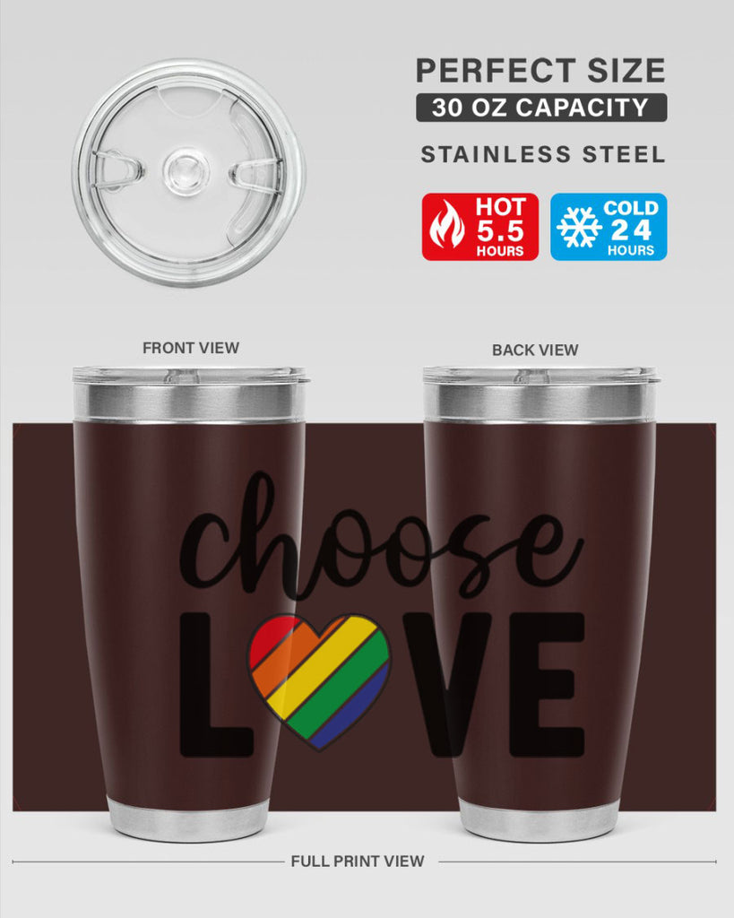 chooselove 150#- lgbt- Tumbler