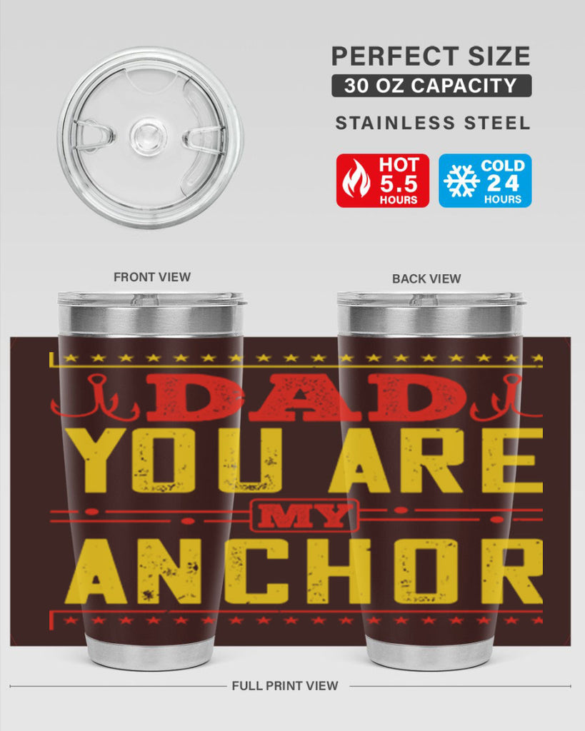 dad you are my anchor 256#- fathers day- Tumbler