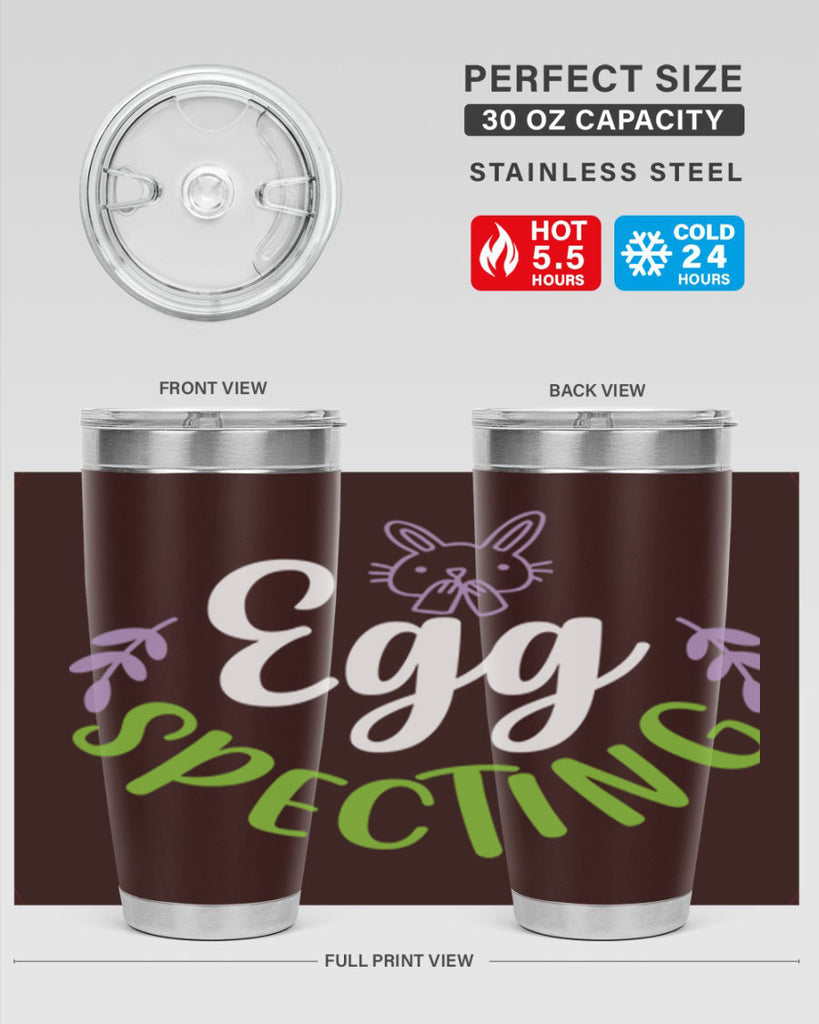 egg spectingggg 85#- easter- Tumbler
