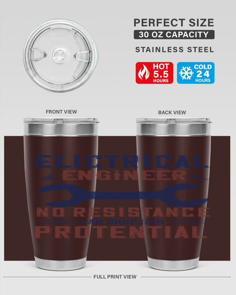 electrical engineer no resistance can drop our protential Style 18#- engineer- tumbler