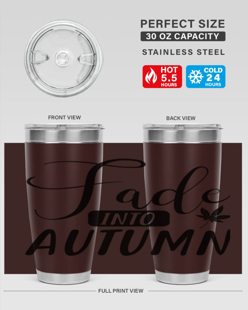 fade into autumn 80#- fall- Tumbler