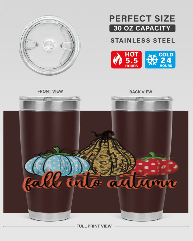 fall into autumn 105#- fall- Tumbler