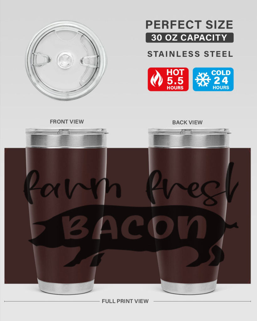 farm fresh bacon 107#- kitchen- Tumbler