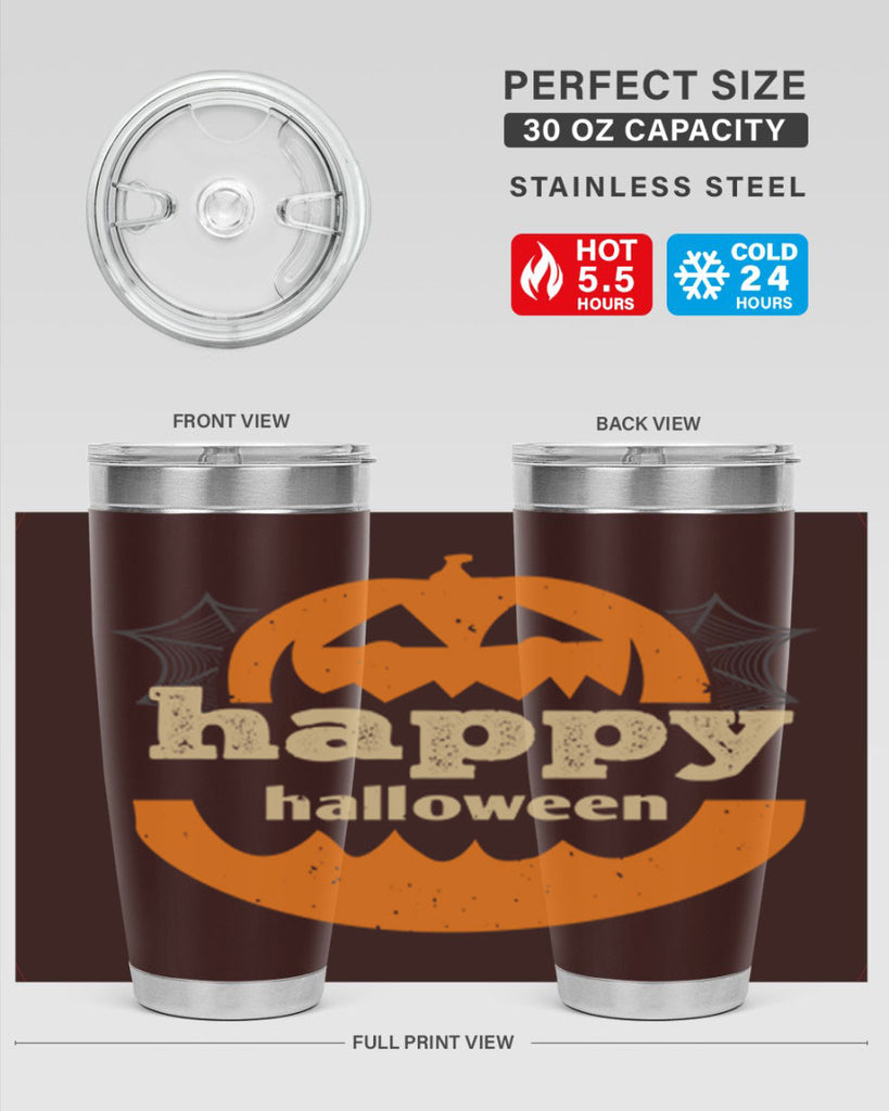 happy halloween 153#- halloween- Tumbler