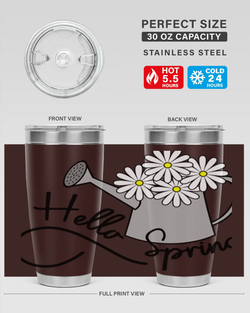 hello spring watering can208#- spring- Tumbler