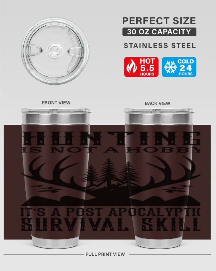 hunting is not 23#- hunting- Tumbler