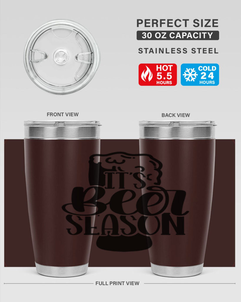 its beer season 30#- beer- Tumbler