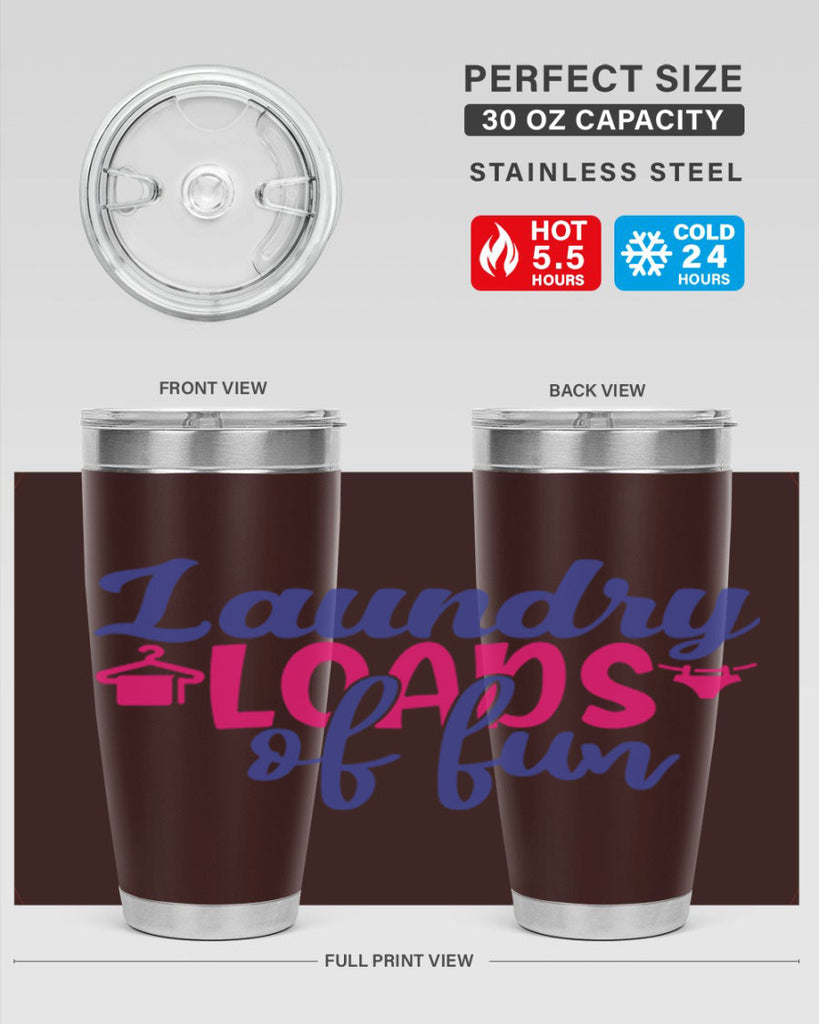 laundry loads of fun 8#- laundry- Tumbler