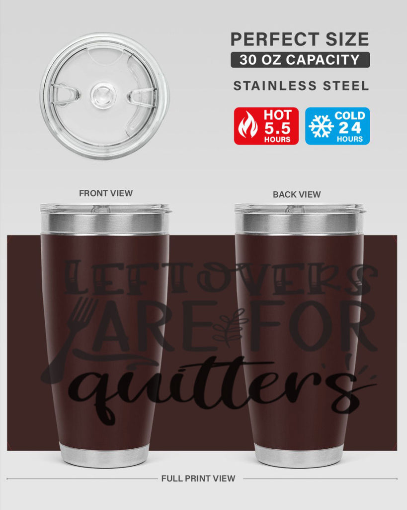 leflovers are for guitters 28#- kitchen- Tumbler