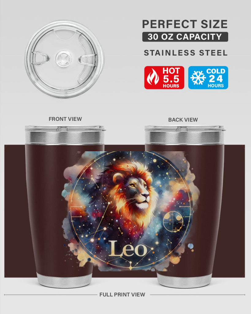 leo 312#- zodiac- Tumbler