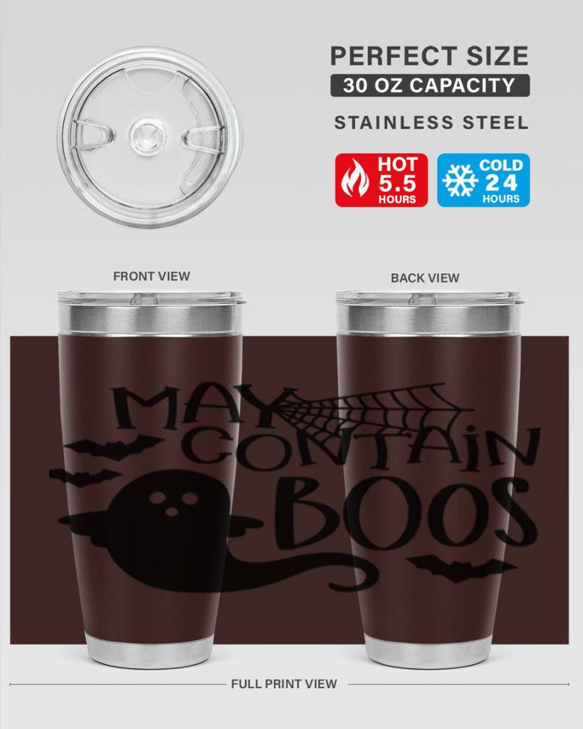 may contains boos 45#- halloween- Tumbler
