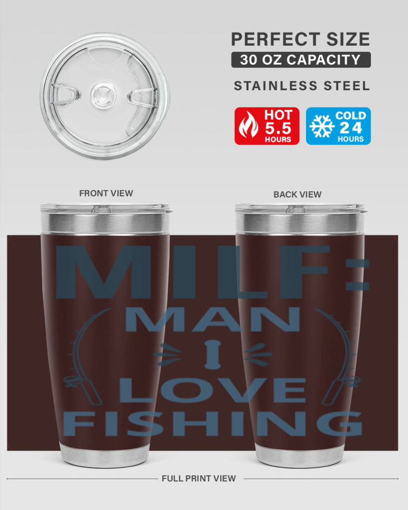 milf man 51#- fishing- Tumbler
