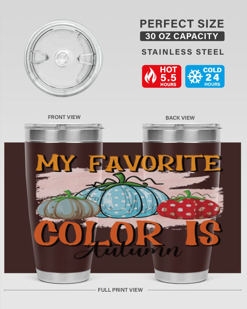 my favorite color is autumn 436#- fall- Tumbler