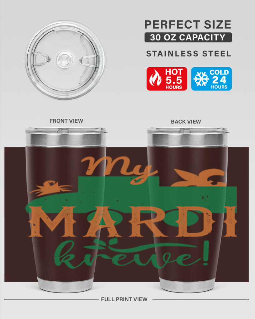 my mardi krewe 43#- mardi gras- Tumbler