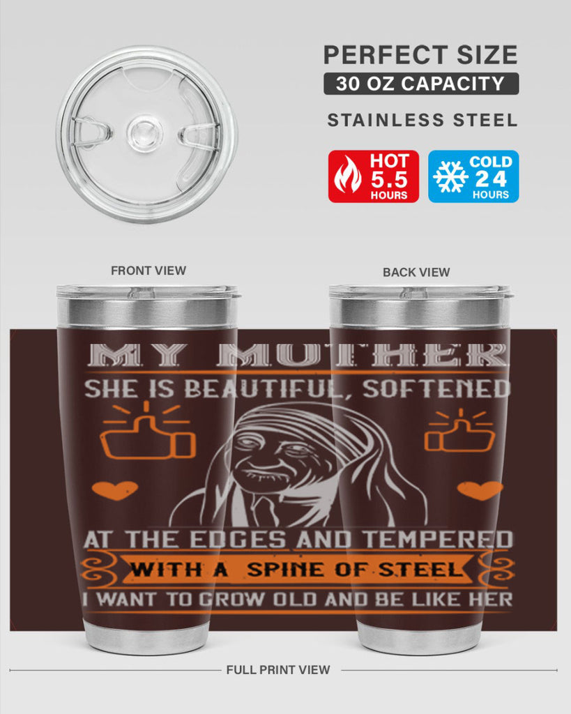 my mother she is beautiful 43#- mothers day- Tumbler