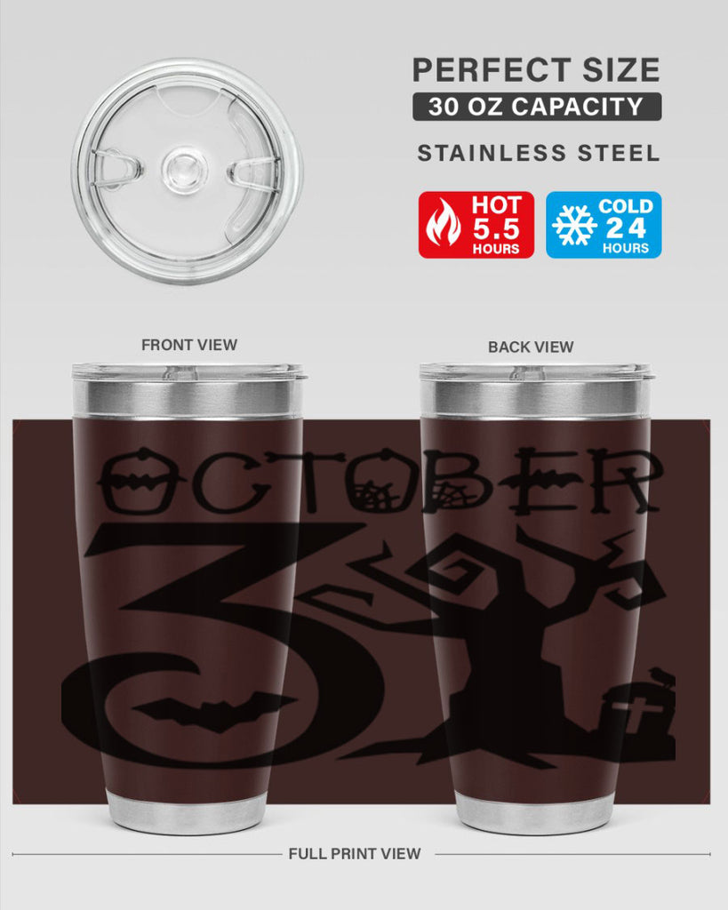 october 42#- halloween- Tumbler
