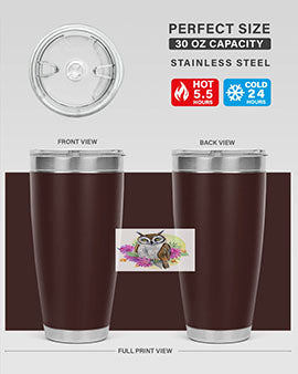 owl 24#- owl- Tumblers