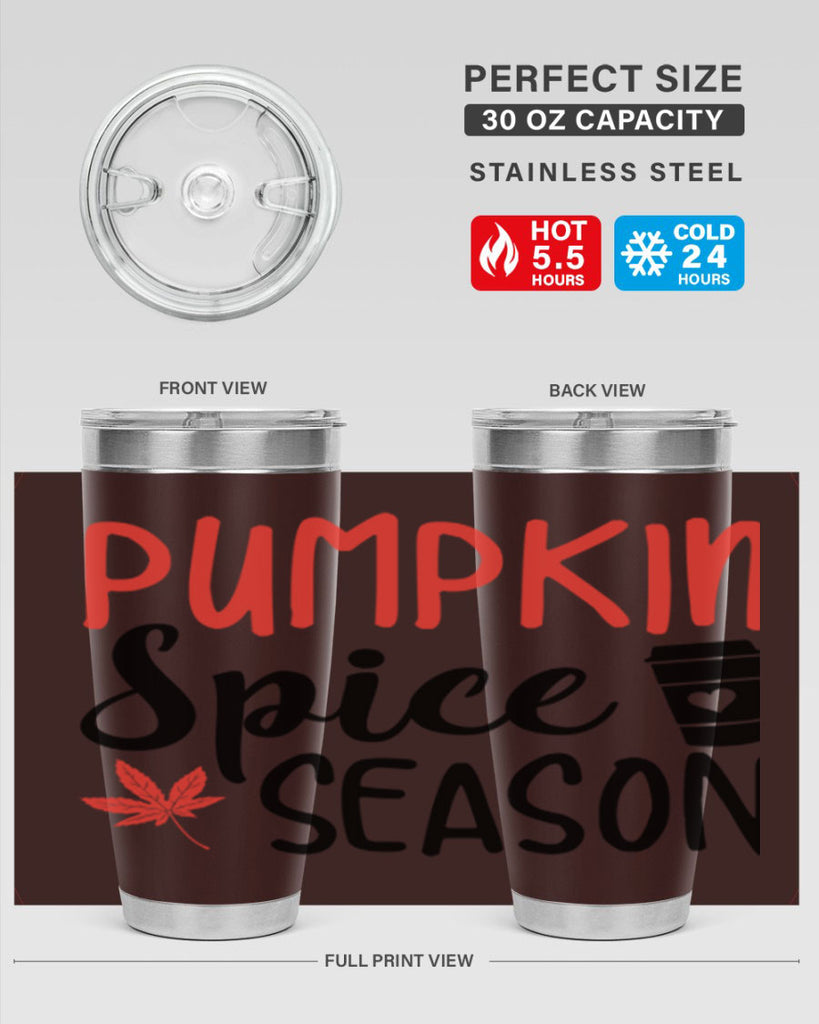 pumpkin spice Season 559#- fall- Tumbler