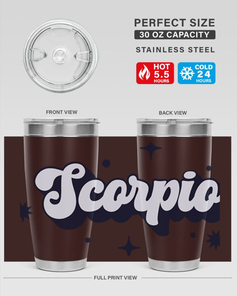 scorpio 454#- zodiac- Tumbler