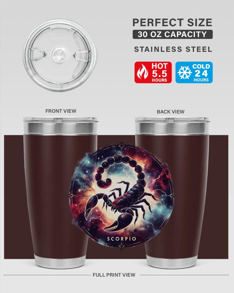 scorpio 460#- zodiac- Tumbler
