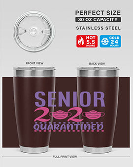 senior quarantined Style 45#- corona virus- Tumbler