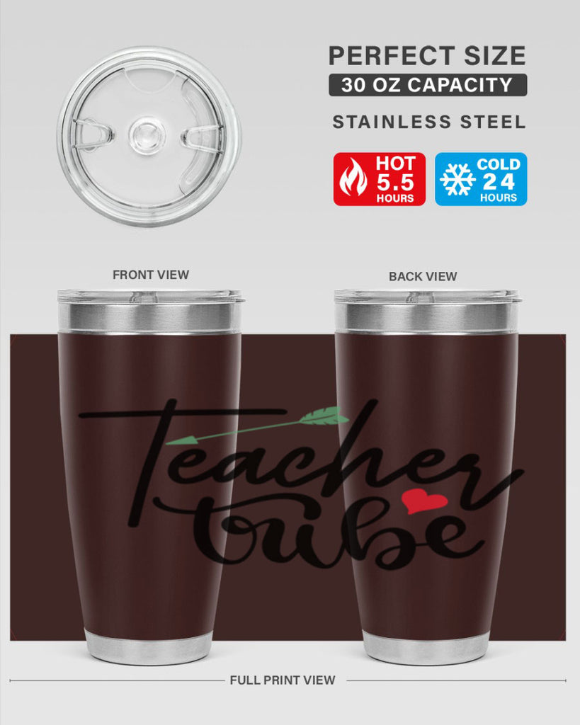 teacher tribe Style 200#- teacher- tumbler