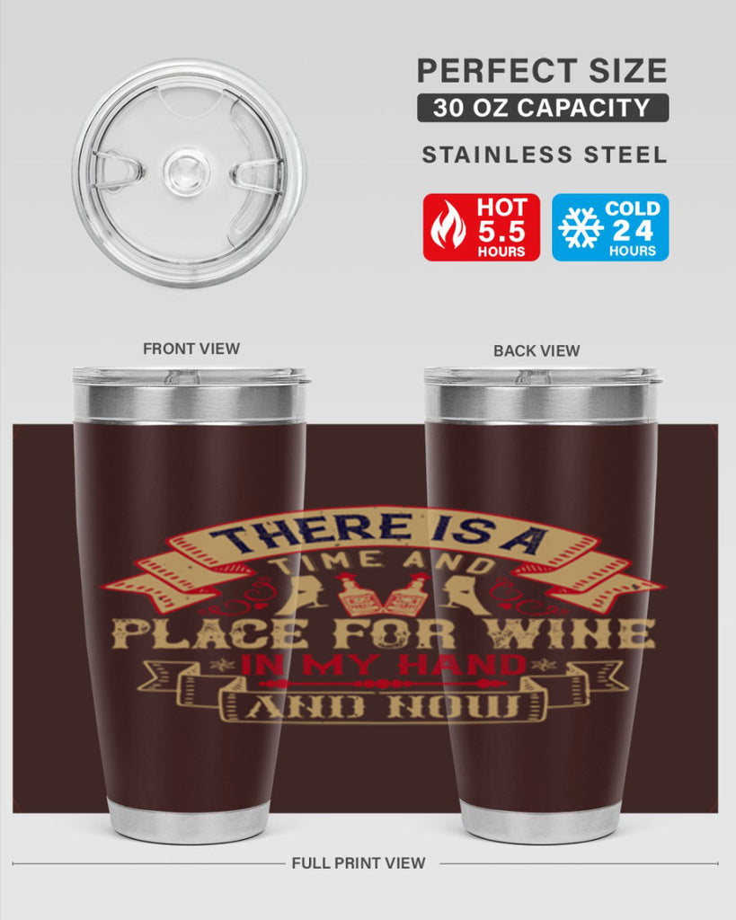 there is a time and place for wine in my hand and now 26#- drinking- Tumbler
