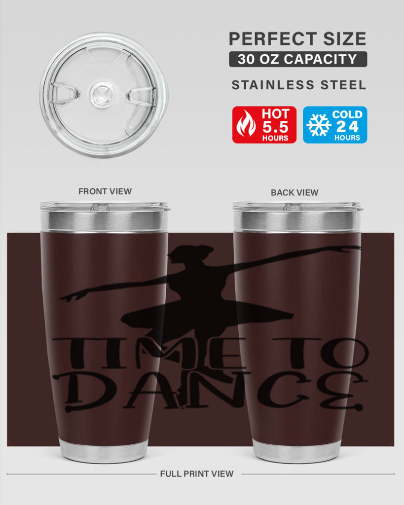 time to dance86#- ballet- Tumbler
