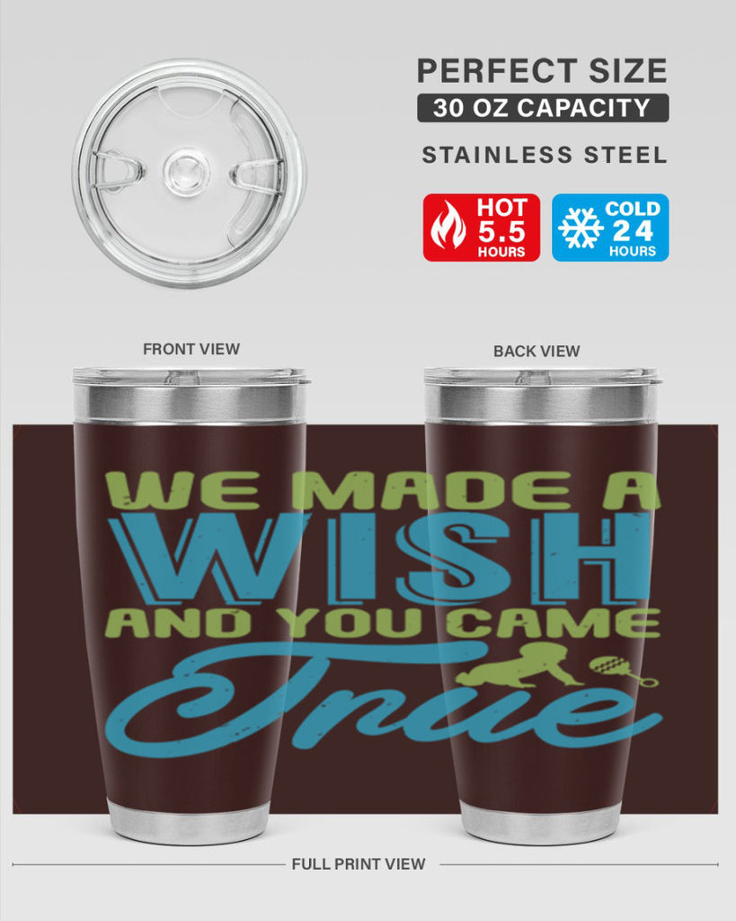 we made a wish and you can true Style 164#- baby- tumbler