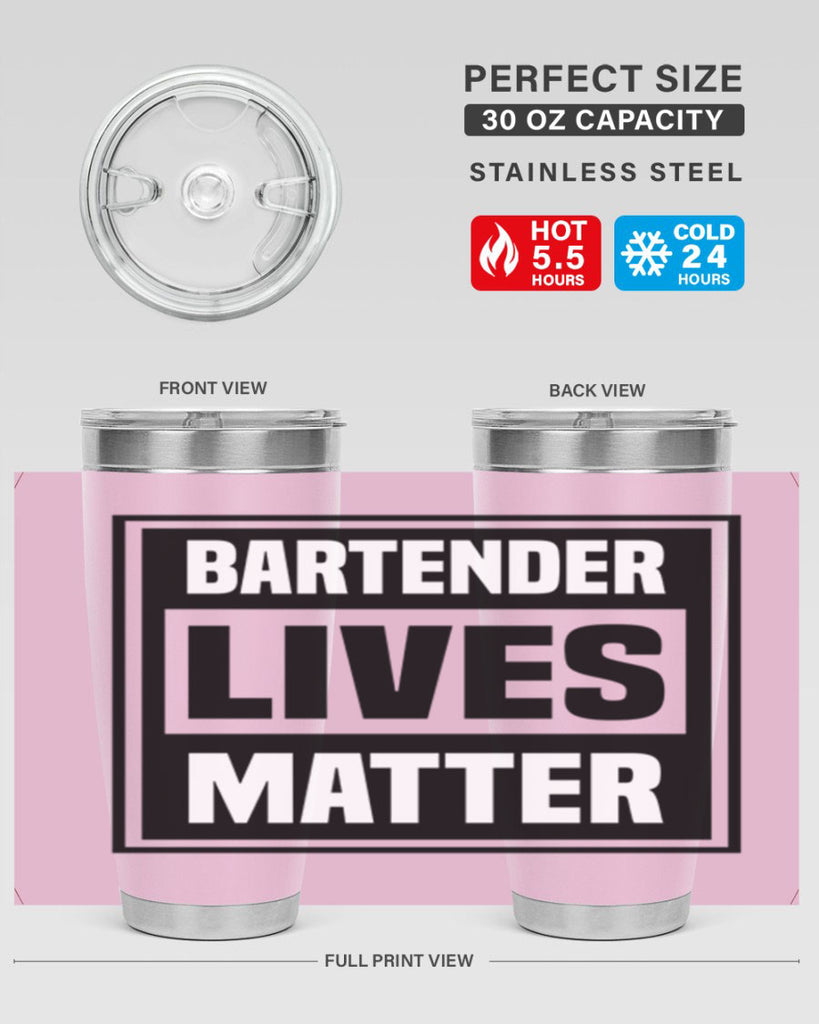 BARTENDER Style 7#- bartender- tumbler