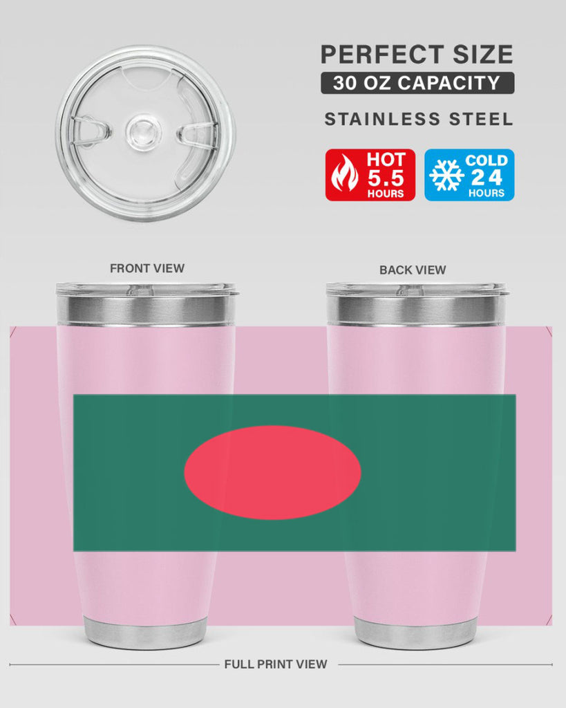 Bangladesh 184#- world flags- Tumbler
