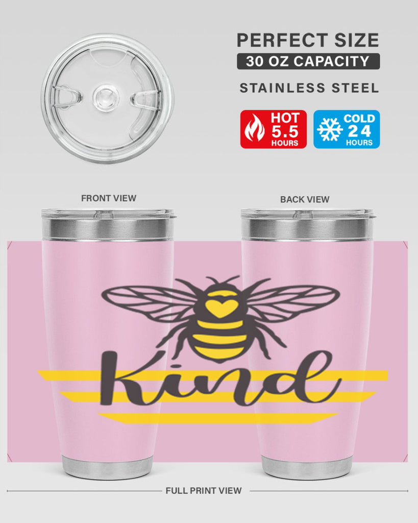 Bee Kind32#- spring- Tumbler