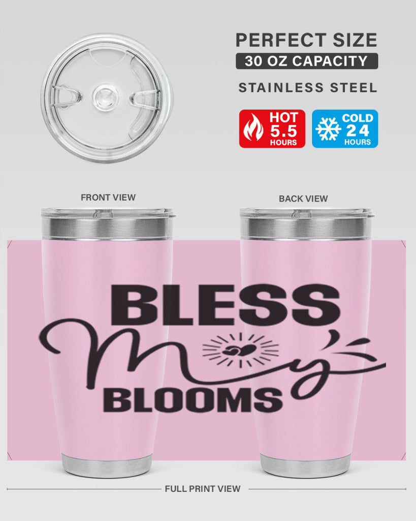 Bless My Blooms 42#- spring- Tumbler