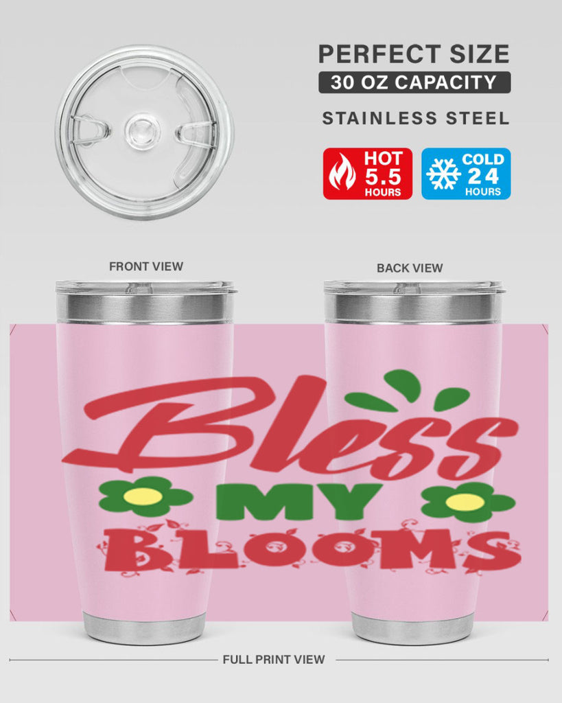 Bless My Blooms 61#- spring- Tumbler