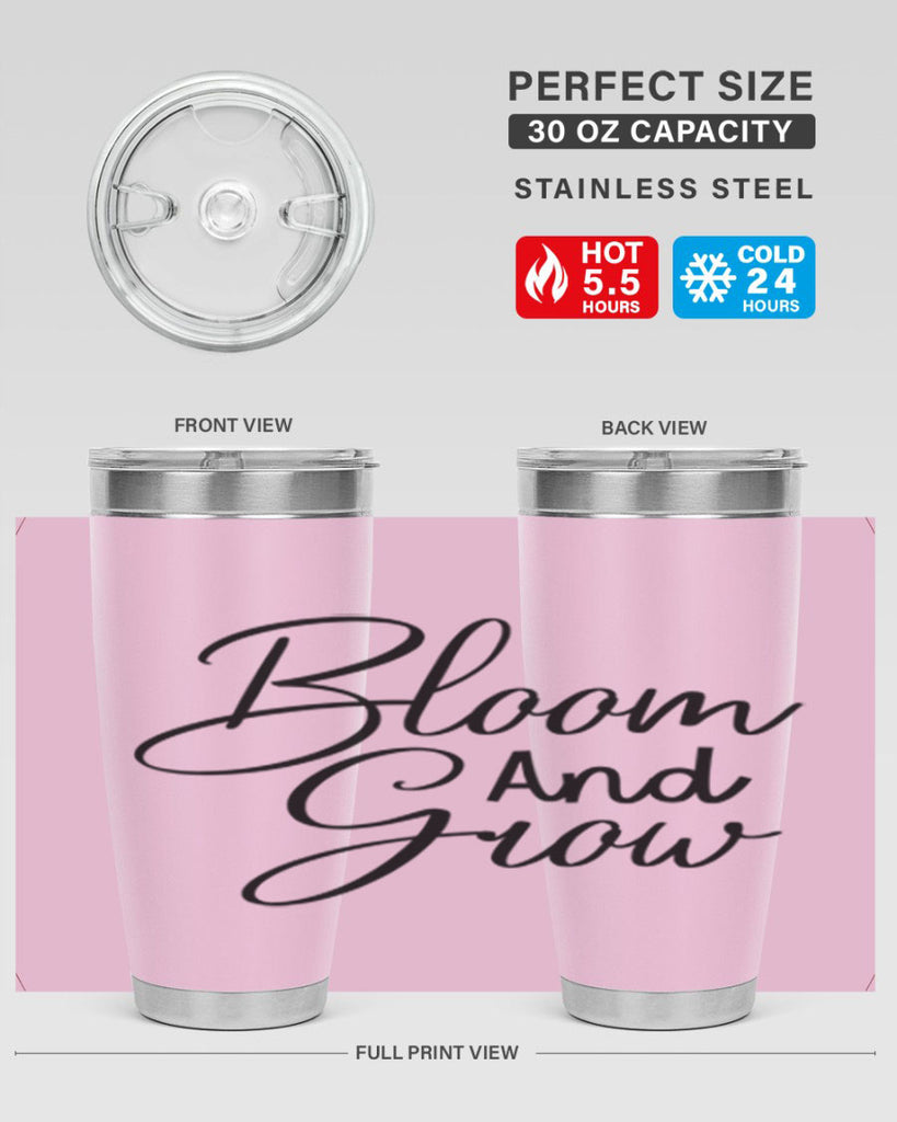 Bloom and grow  83#- spring- Tumbler