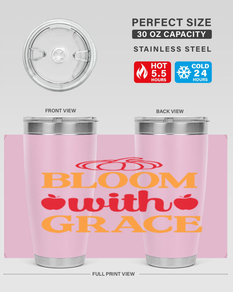Bloom with grace 82#- spring- Tumbler