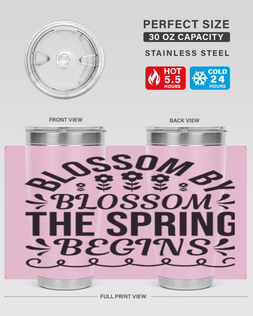 Blossom by blossom the spring 93#- spring- Tumbler
