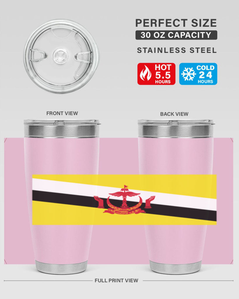 Brunei 173#- world flags- Tumbler