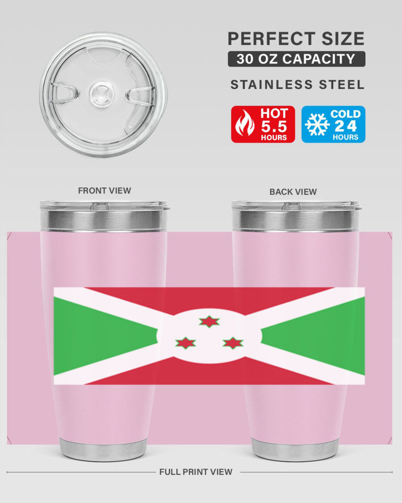 Burundi 170#- world flags- Tumbler