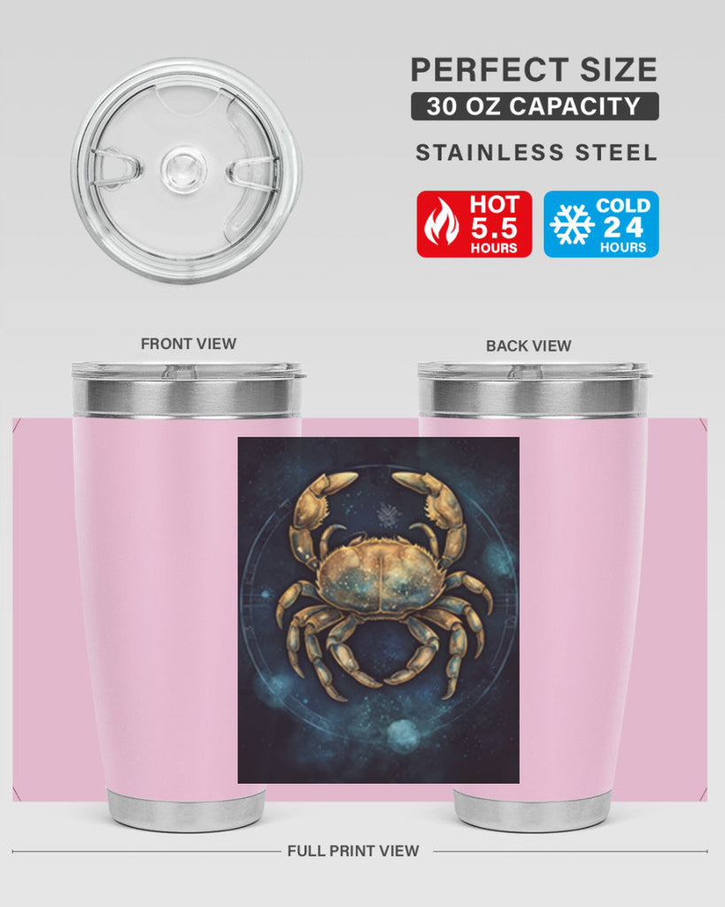 Cancer 57#- zodiac- Tumbler