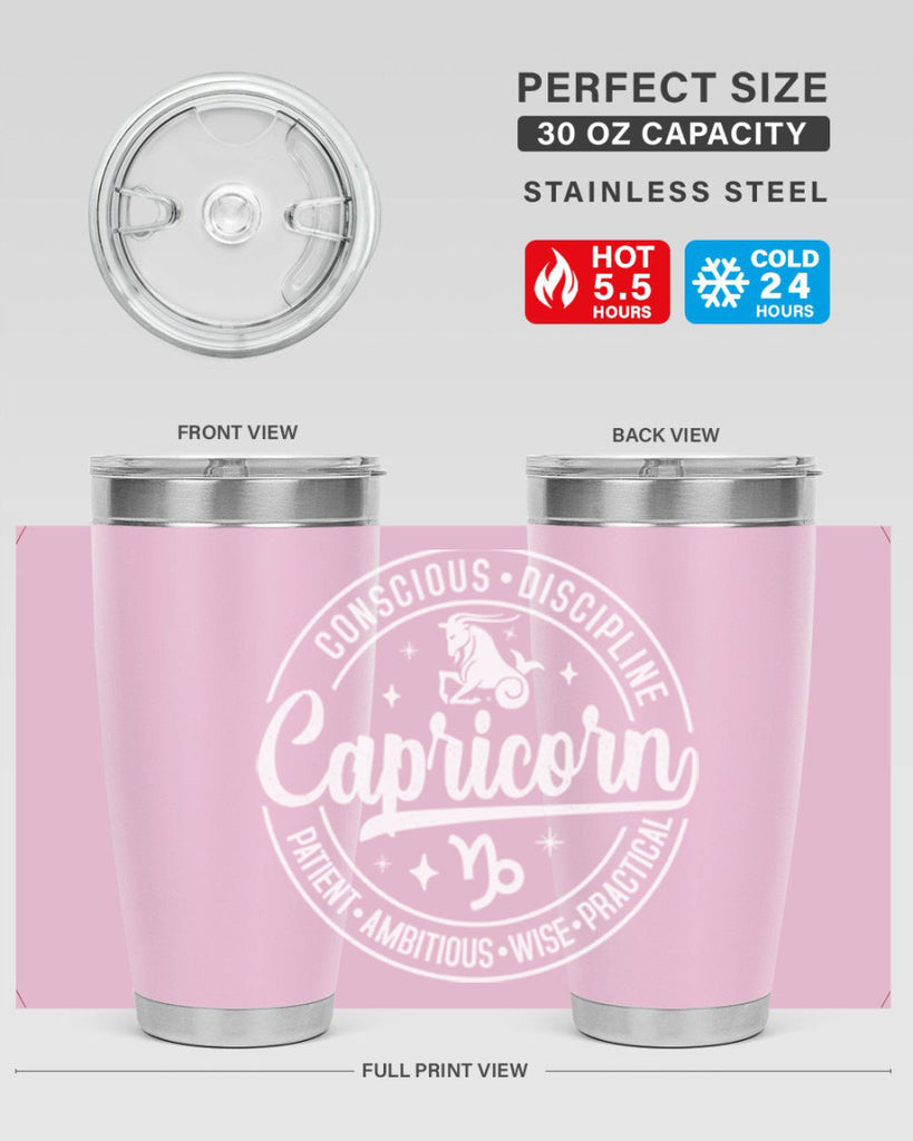 Capricorn 191#- zodiac- Tumbler