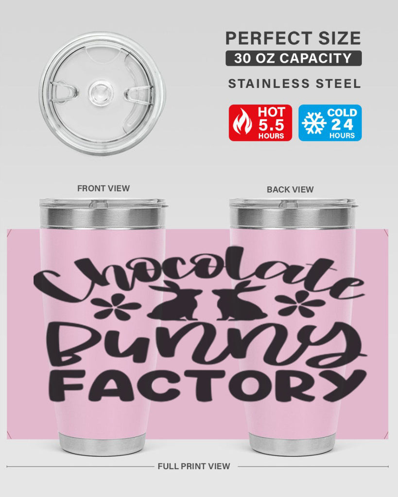 Chocolate bunny factory  110#- spring- Tumbler