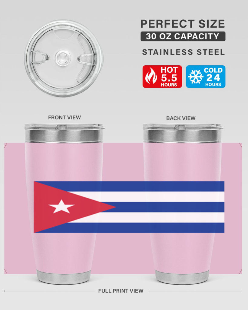 Cuba 154#- world flags- Tumbler