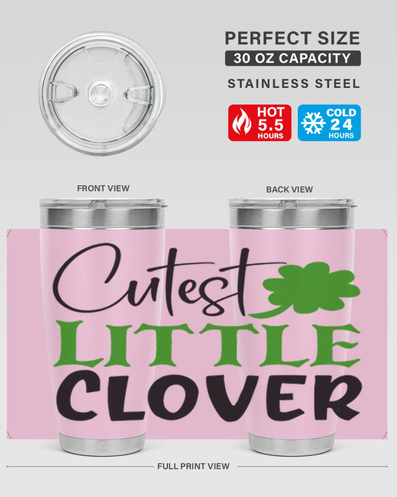 Cutest Little Clover Style 159#- St Patricks Day- Tumbler