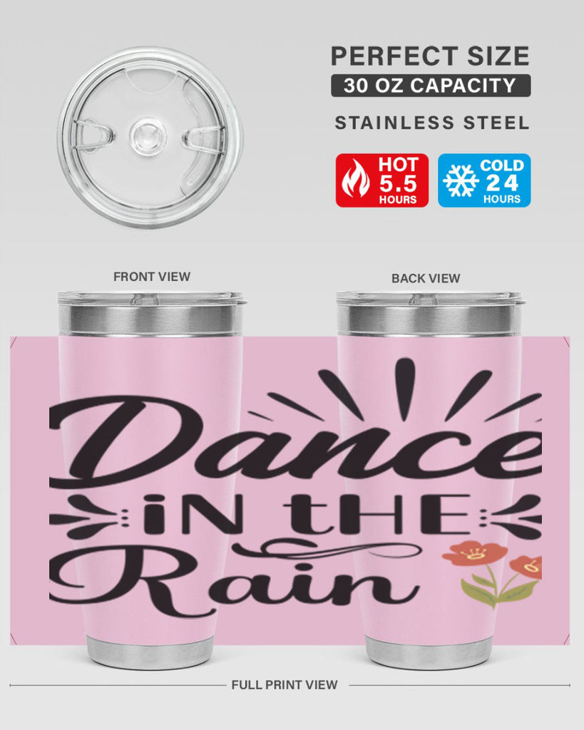 Dance in the Rain  121#- spring- Tumbler